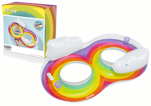 Rainbow Dreams Double Swim Tube 186x116cm