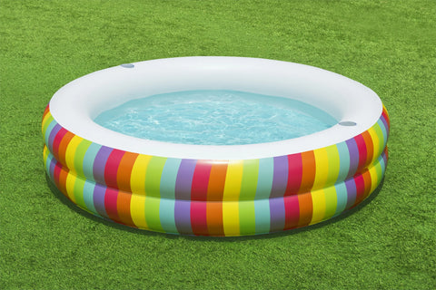 Rainbow Dreams Family Pool 206x206x51cm