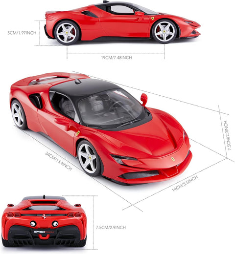 Rastar 1:14 Ferrari SF90 Stradale Red R/C