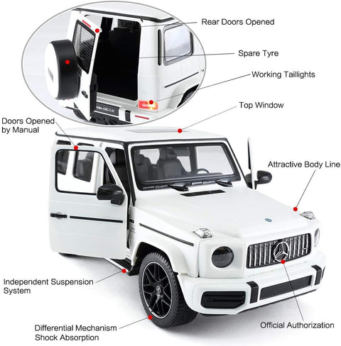 Rastar 1:14 Mercedes-AMG G63 White R/C