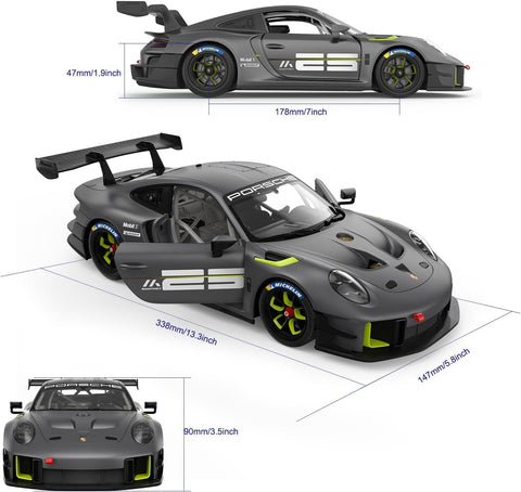 Rastar 1:14 Porsche 911 GT2 RS Clubsport 25 Grey R/C