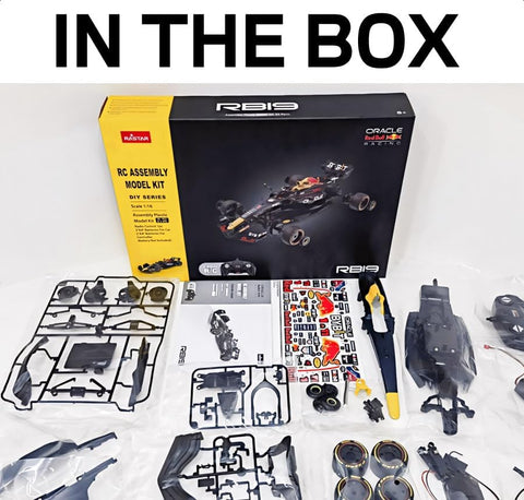 Rastar 1:16 Red Bull F1 RB19 Building Kit R/C 55 Pieces