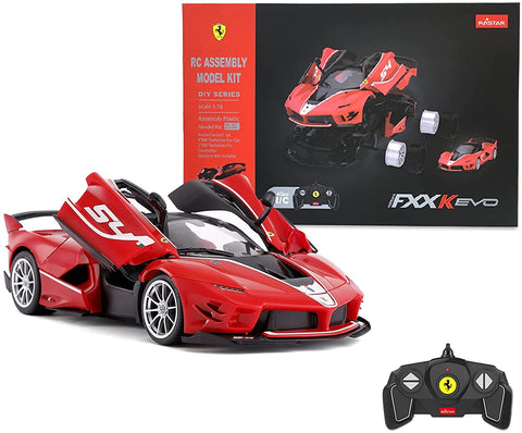 Rastar 1:18 Ferrari FXX-K EVO R/C Series, 92pcs DIY