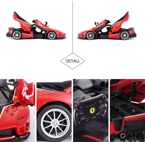 Rastar 1:18 Ferrari FXX-K EVO R/C Series, 92pcs DIY