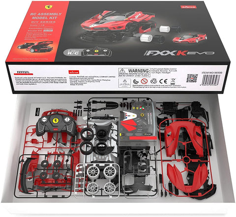 Rastar 1:18 Ferrari FXX-K EVO R/C Series, 92pcs DIY