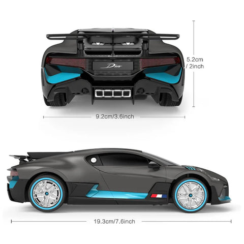 Rastar 1:24 Bugatti Divo Grey R/C