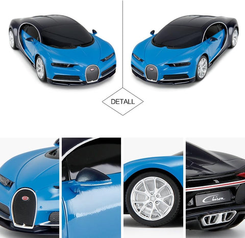 Rastar 1:24 Bugatti Chiron Blue R/C