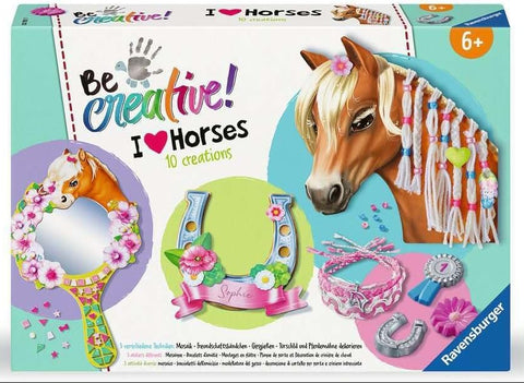 Ravensburger Be Creative I Love Horses Craft Set