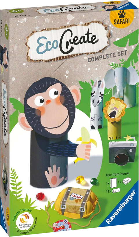 Ravensburger EcoCreate Safari DIY Craft Set