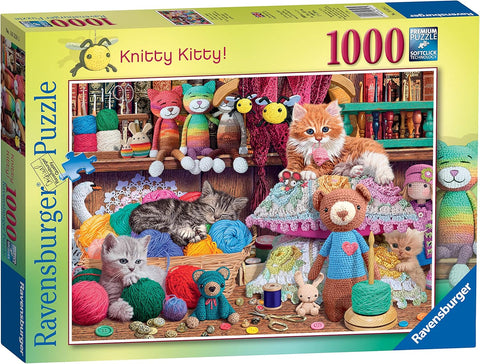Ravensburger Knitty Kitty Puzzle 1000 Pieces