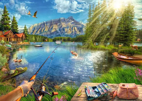 Ravensburger Life at the Lake Puzzle 1000 Pieces