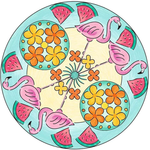 Ravensburger Mandala Designer Flamingo & Friends