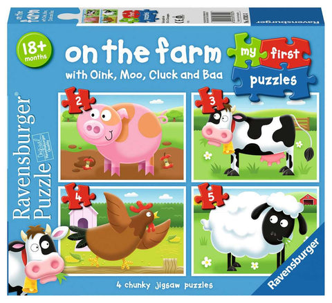 Ravensburger My First Puzzle On The Farm