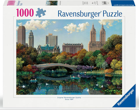 Ravensburger NY Central Park Bow Bridge Puzzle 1000 Pieces