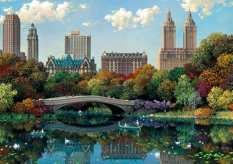 Ravensburger NY Central Park Bow Bridge Puzzle 1000 Pieces