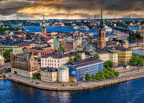 Ravensburger Stockholm Sweden Puzzle 1000 Pieces