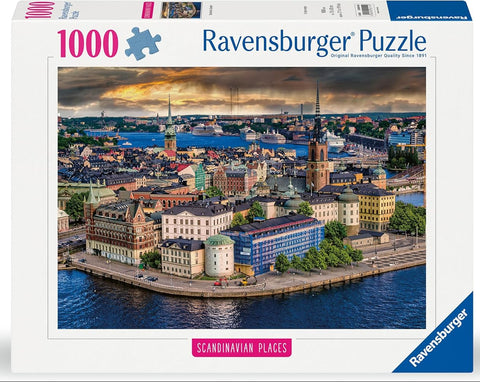 Ravensburger Stockholm Sweden Puzzle 1000 Pieces