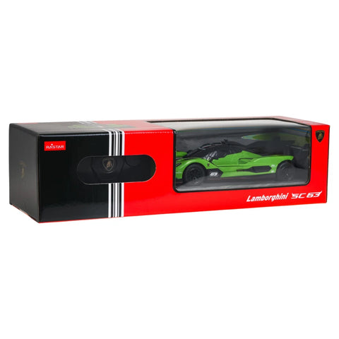Rastar 1:24 Lamborghini SC63 Green R/C