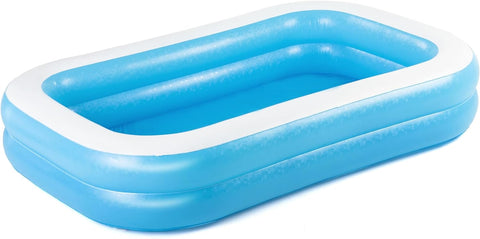 Rectangular Inflatable Family Pool 262x175x51cm