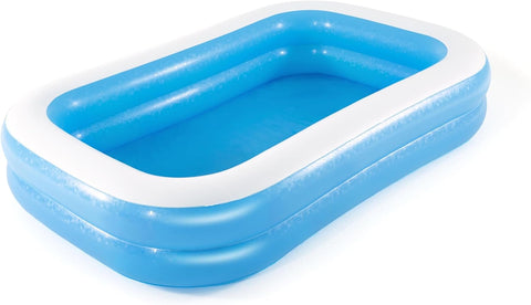 Rectangular Inflatable Family Pool 262x175x51cm