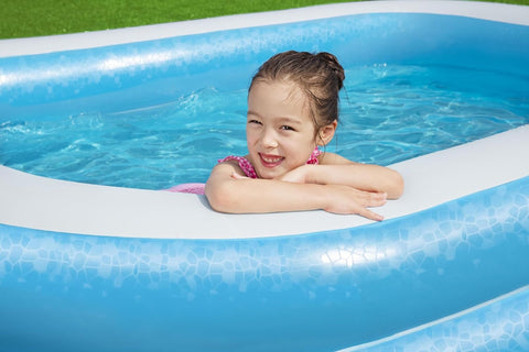 Rectangular Inflatable Family Pool 262x175x51cm