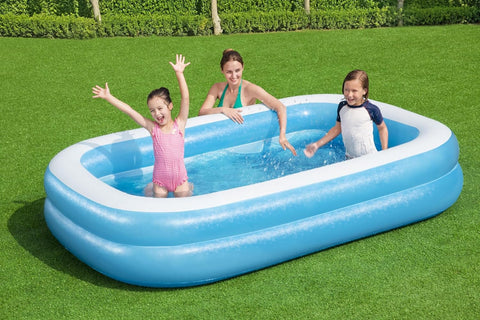 Rectangular Inflatable Family Pool 262x175x51cm