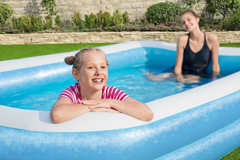 Rectangular Inflatable Family Pool 305x183x46cm