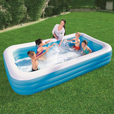 Rectangular Inflatable Family Pool 305x183x56cm