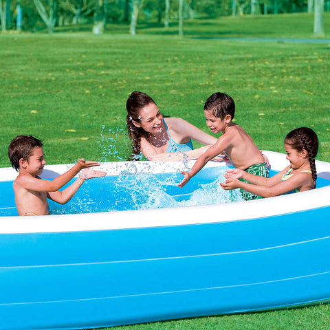 Rectangular Inflatable Family Pool 305x183x56cm