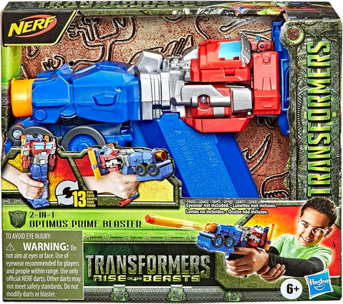 Rise of the Beasts Movie 2-in-1 Optimus Prime Blaster, 18cm