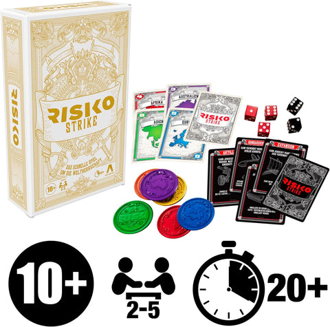 Risk Strike Cards and Dice Game