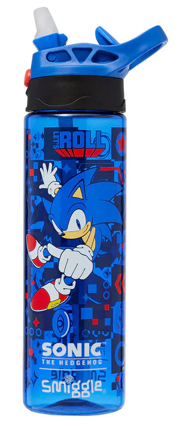 Smiggle Blue Sonic The Hedgehog Junior Hoodie Backpack 38cm School Set
