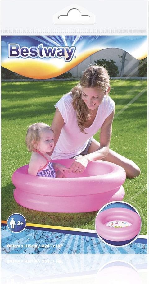 Double Ring Kiddie Pool 61x15cm