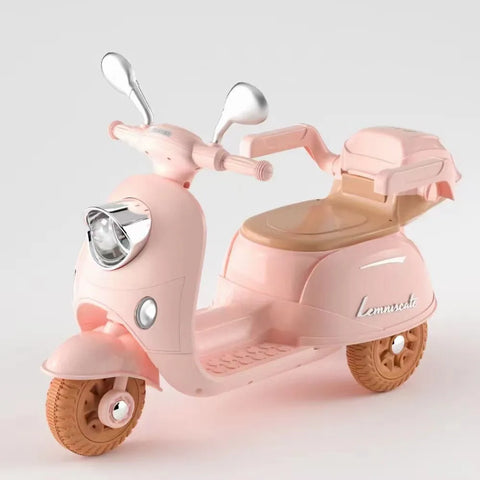 Battery Powered Pink Ride-On Scooter