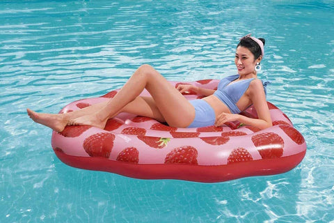 Scentsational™ Raspberry Pool Float 165x151cm