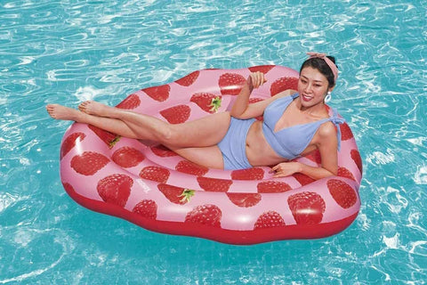 Scentsational™ Raspberry Pool Float 165x151cm