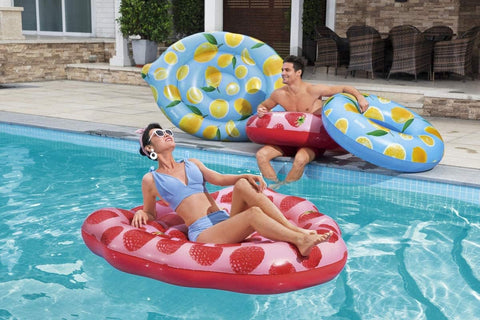 Scentsational™ Raspberry Pool Float 165x151cm