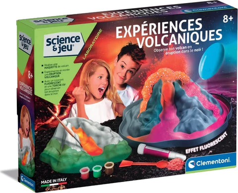 Science & Jeu Expériences Volcaniques Effet Fluorescent