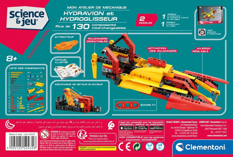 Science & Jeu Mon Atelier de Mécanique Hydravion & Hydroglisseur