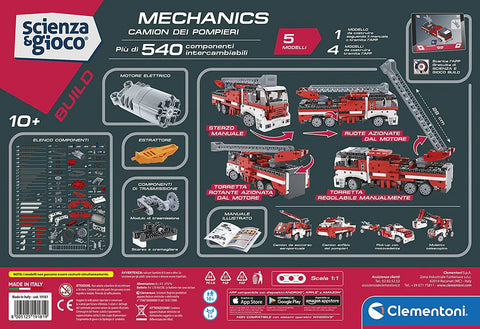 Science & Play Build Mechanics Fire Truck