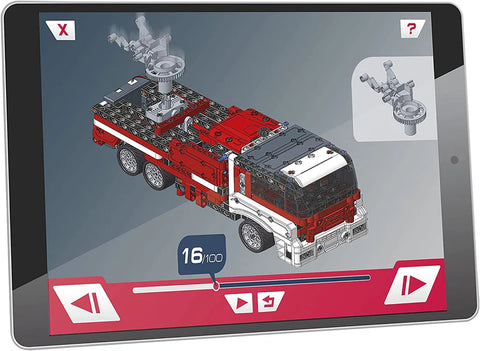 Science & Play Build Mechanics Fire Truck