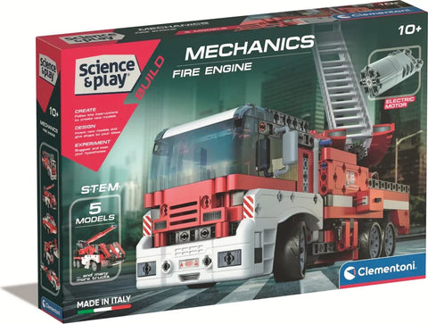 Science & Play Build Mechanics Fire Truck