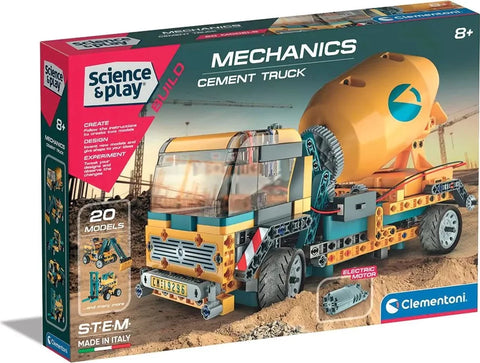 Science & Play Mechanics Cement Truck