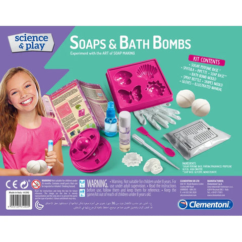 Clementoni Science & Play Soap & Bath Bombs