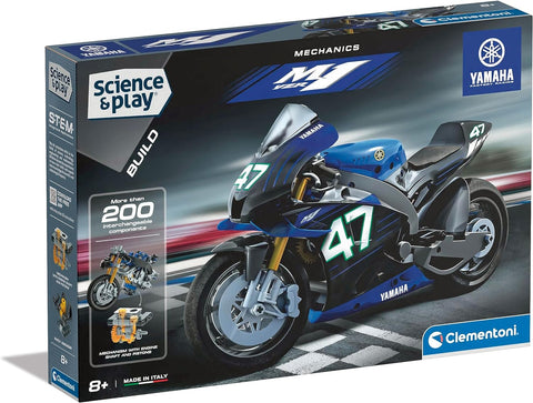 Science & Play Yamaha Motorbike Building Set