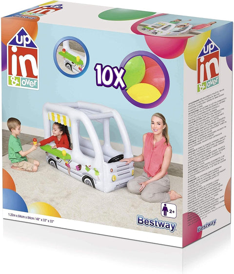 Scoops ‘n Smiles Ice Cream Truck Ball Pit 122x122x84cm