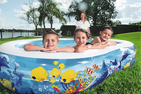 Bestway Sea Creatures Play Pool 262x157x46cm