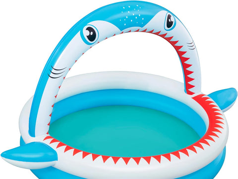 Sharktastic™ Sprinkler Play Pool 163x127x92cm