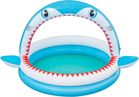 Sharktastic™ Sprinkler Play Pool 163x127x92cm