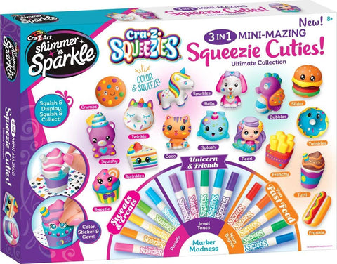 Shimmer 'n Sparkle 3 in 1 Mini-Mazing Squeezy Cuties